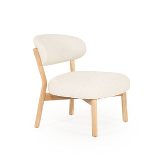 Fauteuil Mikky - Naturel + Beige Moon