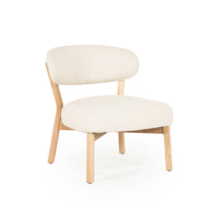 Fauteuil Mikky - Naturel + Beige Moon