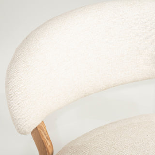 Fauteuil Mikky - Naturel + Beige Moon
