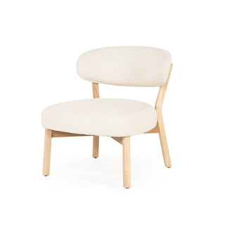 Fauteuil Mikky - Naturel + Beige Moon