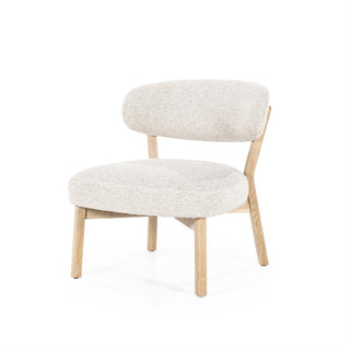 Fauteuil Mikky - Naturel + Taupe Moon