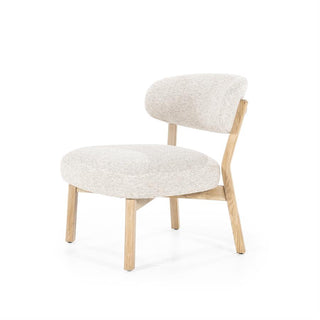 Fauteuil Mikky - Naturel + Taupe Moon