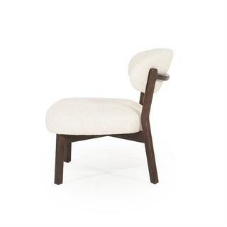 Fauteuil Mikky - Bruin + Beige Moon