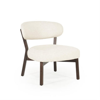 Fauteuil Mikky - Bruin + Beige Moon