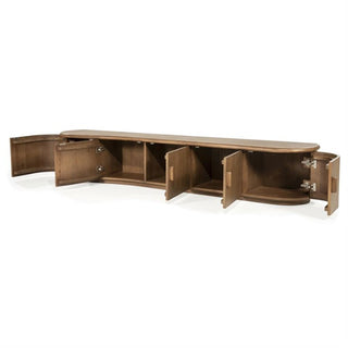 TV meubel Josh 240 cm - Bruin