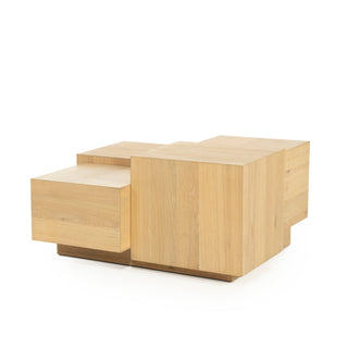 Salontafel Quinten Vierkant - Naturel
