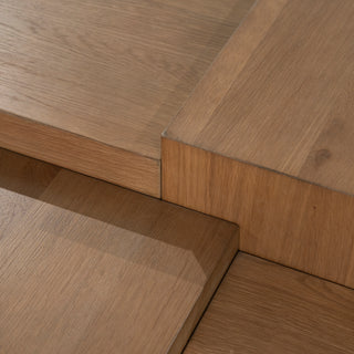 Salontafel Quinten Vierkant - Lichtbruin