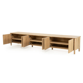 TV Meubel Jake 6 drs. - Naturel