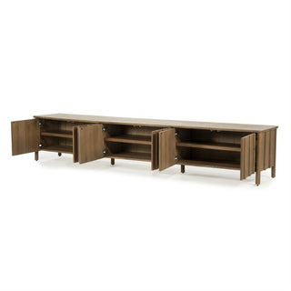 TV Meubel Jake 6 drs. - Bruin