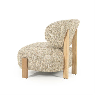 Fauteuil Reza Naturel - Beige