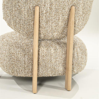 Fauteuil Reza Naturel - Beige