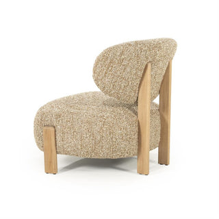 Fauteuil Reza Naturel - Taupe