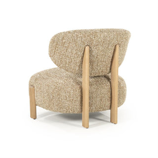Fauteuil Reza Naturel - Taupe