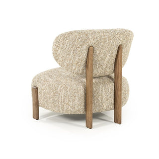 Fauteuil Reza Bruin - Beige