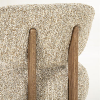 Fauteuil Reza Bruin - Beige