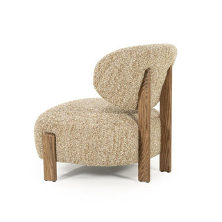 Fauteuil Reza Bruin - Taupe