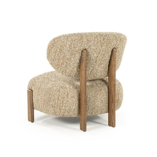 Fauteuil Reza Bruin - Taupe