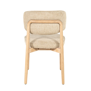 Stoel Rune - Naturel + Taupe