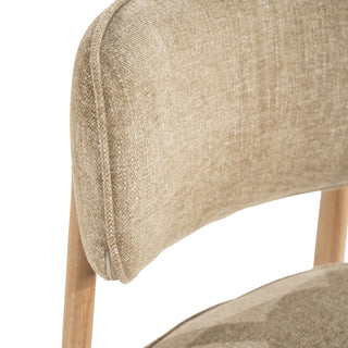 Stoel Rune - Naturel + Taupe