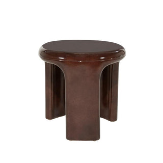 Bijzettafel Kane - Roodbruin