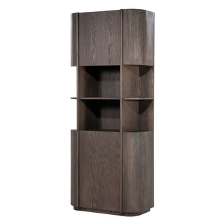 Kabinet Oslo 93x220cm - Donkerbruin