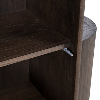 Kabinet Oslo 93x220cm - Donkerbruin