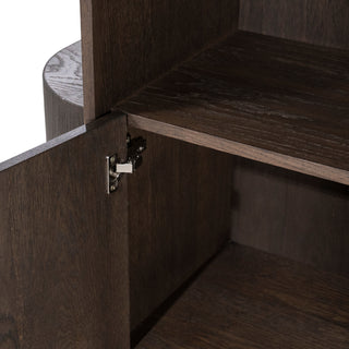 Kabinet Oslo 93x220cm - Donkerbruin