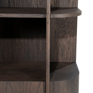 Kabinet Oslo 93x220cm - Donkerbruin