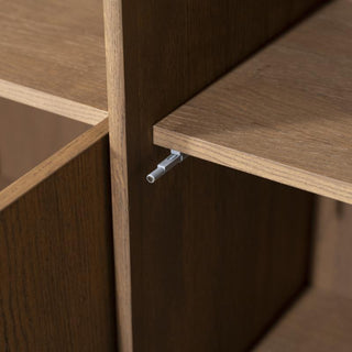Kabinet Oslo 203x220cm - Lichtbruin