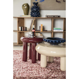 Bijzettafel Balloon - Burgundy