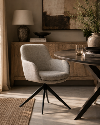 Eetkamerstoel Olivia - Minga Beige - Be Bright