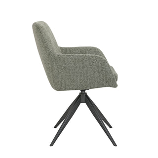 Eetkamerstoel Olivia - Minga Groen - Be Bright