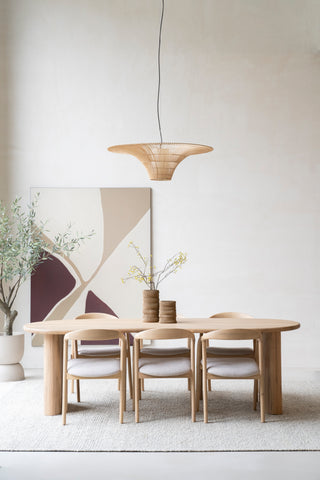 Eettafel Josh - Naturel 300x110 cm