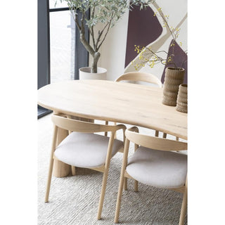 Eettafel Josh 250x110 cm - Naturel