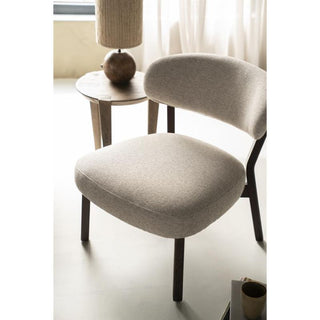 Fauteuil Mikky - Bruin + Taupe Moon