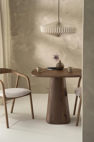 Eettafel Aron Vierkant - Lichtbruin - 80 x 80 cm
