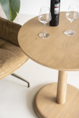 Bistrotafel Florent Rond - Naturel