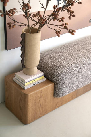 Bankje George - Taupe Flou