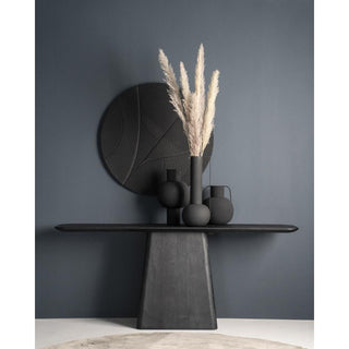 Sidetable Aron 180x40 – zwart
