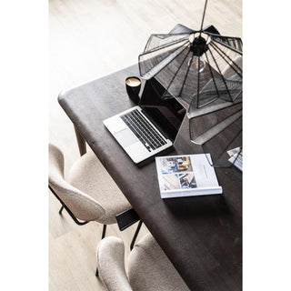 Eettafel Jiska 160x90 - Bruin