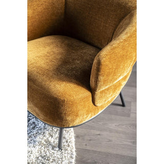 Fauteuil David - Mosterd Safari