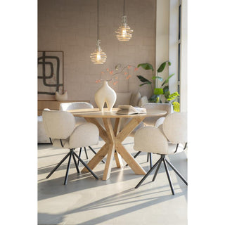 Eettafel Nikki 130x76cm - Naturel