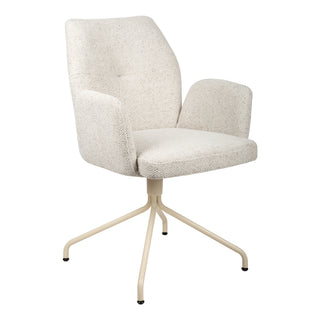 NIEUW! Draaistoel Evi - Beige