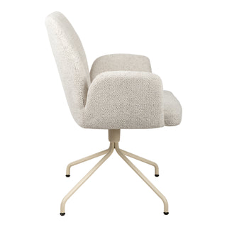 NIEUW! Draaistoel Evi - Beige