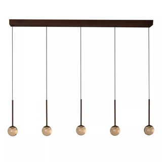 Hanglamp Calina 5 - Koffie
