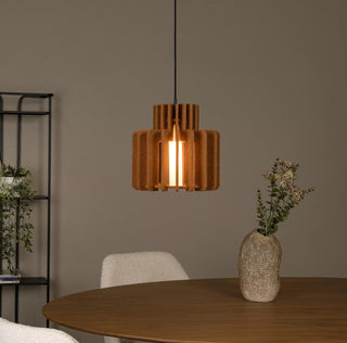 Hanglamp Rollo Ø 31cm - Terracotta