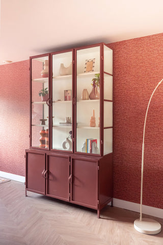 Vitrinekast Detroit 6 Deurs - Terra