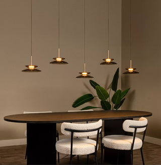 Hanglamp Santiago 5 - Amber