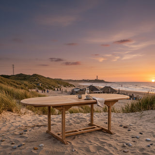 Tuintafel Oval Extention