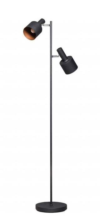 Sledge floor lamp 2x Zwart